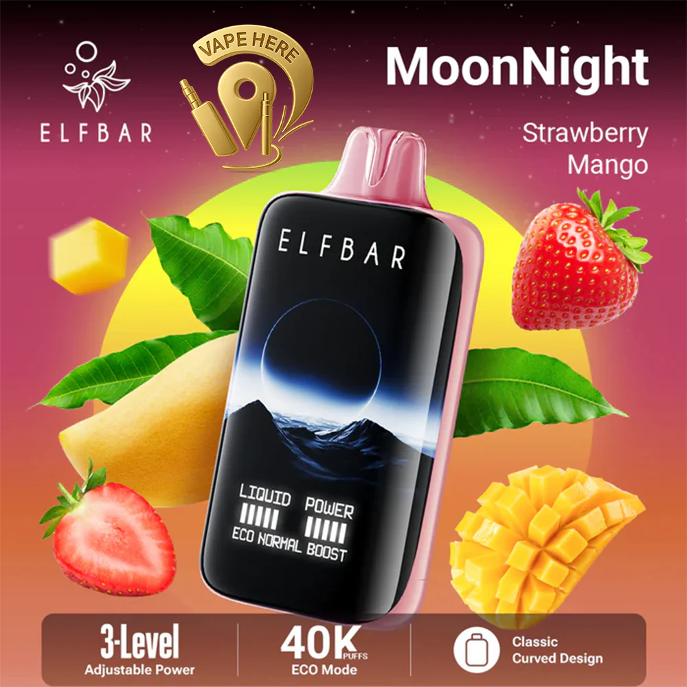 ELF BAR MOONNIGHT 40K PUFFS - DISPOSABLE VAPE - Image 14