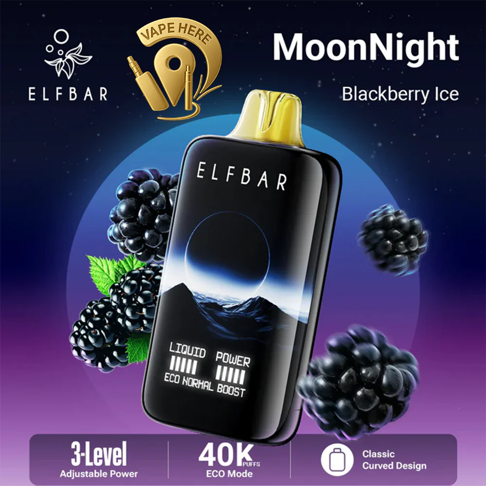 ELF BAR MOONNIGHT 40K PUFFS - DISPOSABLE VAPE - Image 3