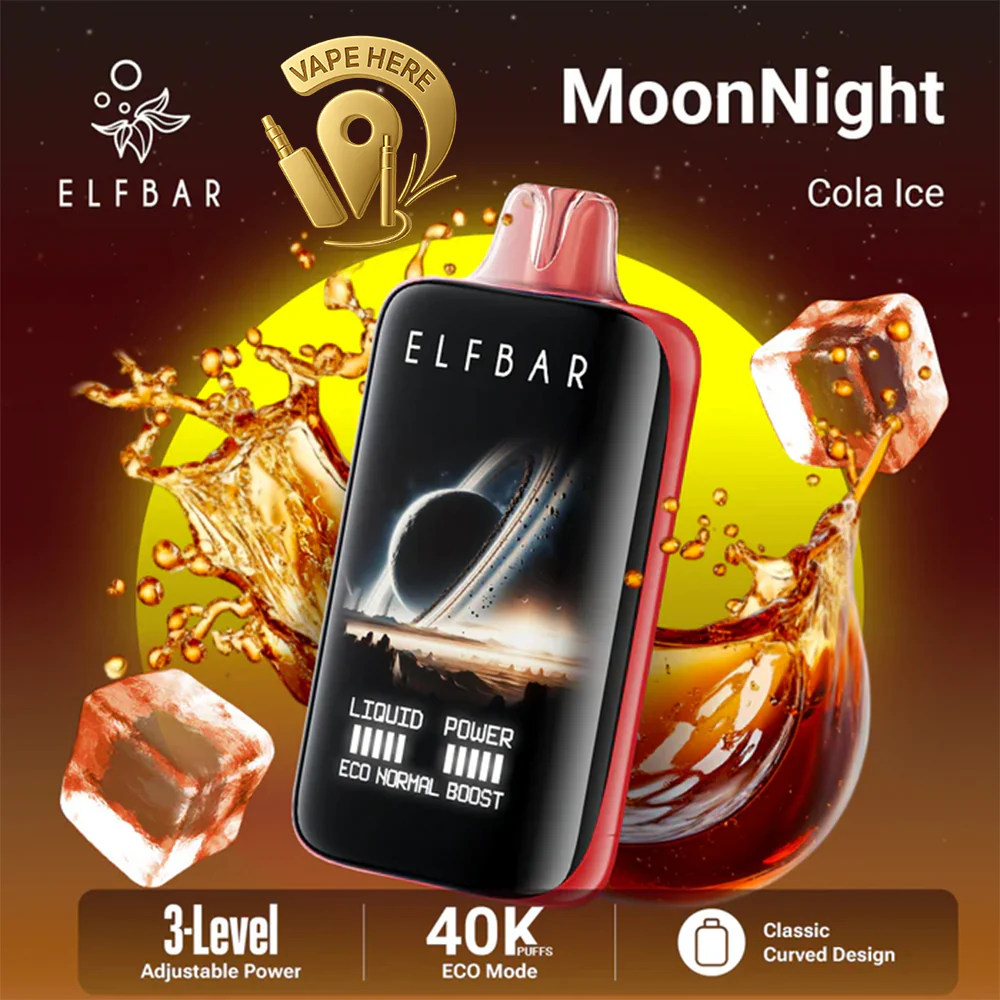 ELF BAR MOONNIGHT 40K PUFFS - DISPOSABLE VAPE - Image 4