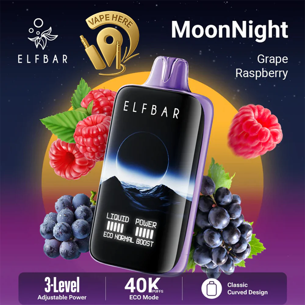 ELF BAR MOONNIGHT 40K PUFFS - DISPOSABLE VAPE - Image 8