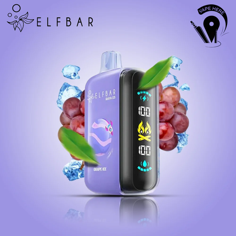 ELF BAR RAYA D3 25000 PUFFS 50MG DISPOSABLE VAPE - Image 7