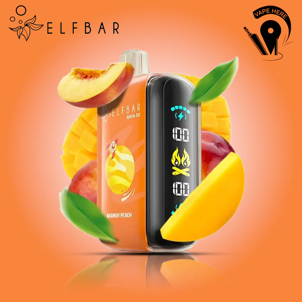 ELF BAR RAYA D3 25000 PUFFS 50MG DISPOSABLE VAPE - Image 8