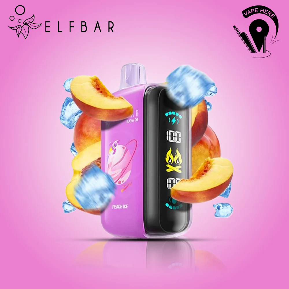 ELF BAR RAYA D3 25000 PUFFS 50MG DISPOSABLE VAPE - Image 9