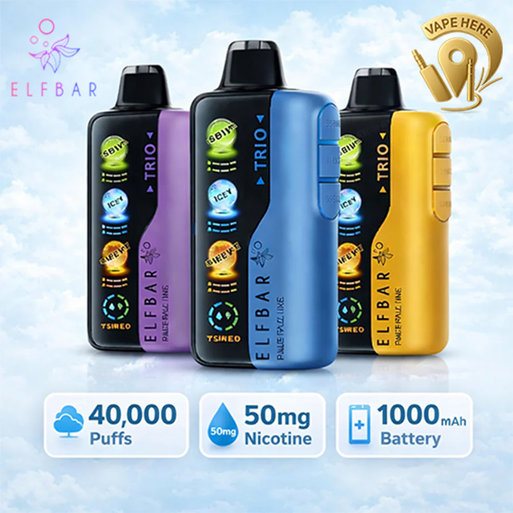 ELF BAR Trio 40K Puffs Disposable Vape - Image 2