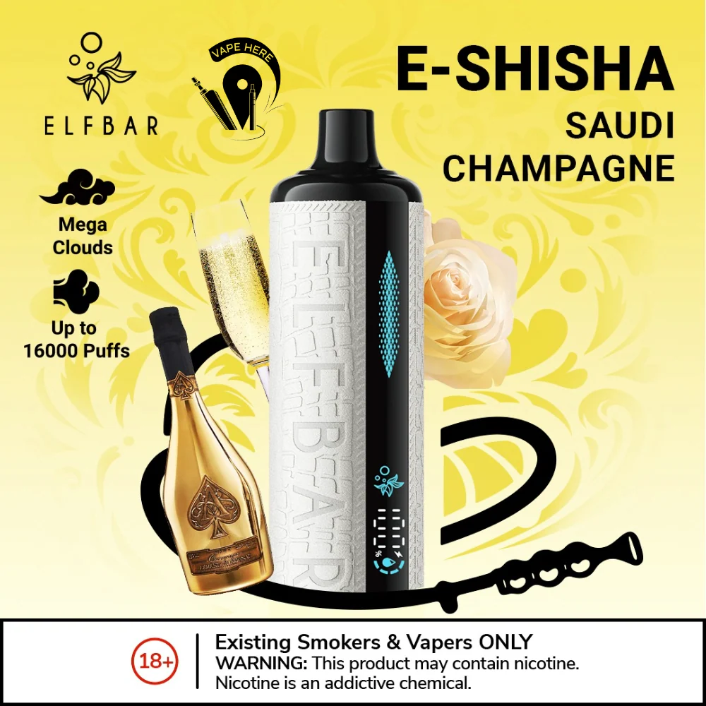ELFBAR E-Shisha 16000 PUFFS DISPOSABLE VAPE Ultimate DTL Experience - Image 3
