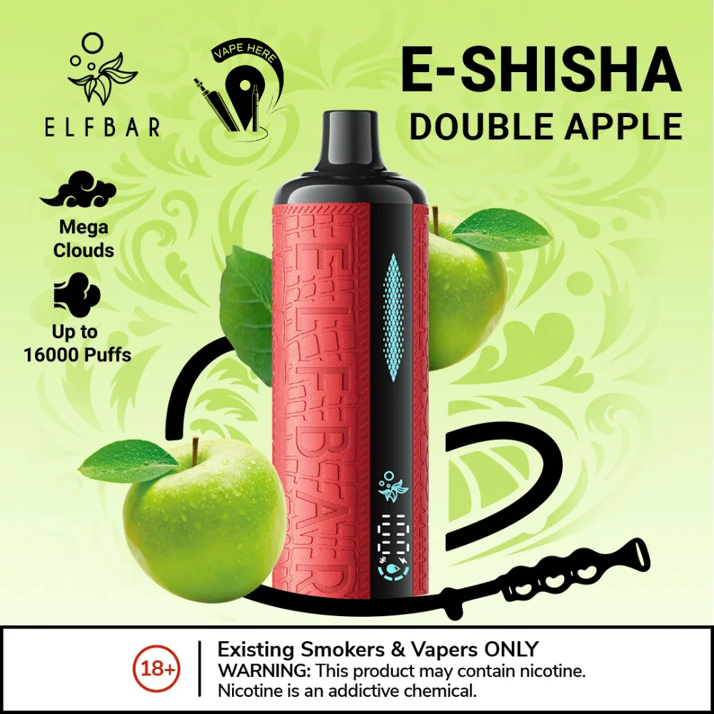 ELFBAR E-Shisha 16000 PUFFS DISPOSABLE VAPE Ultimate DTL Experience - Image 5