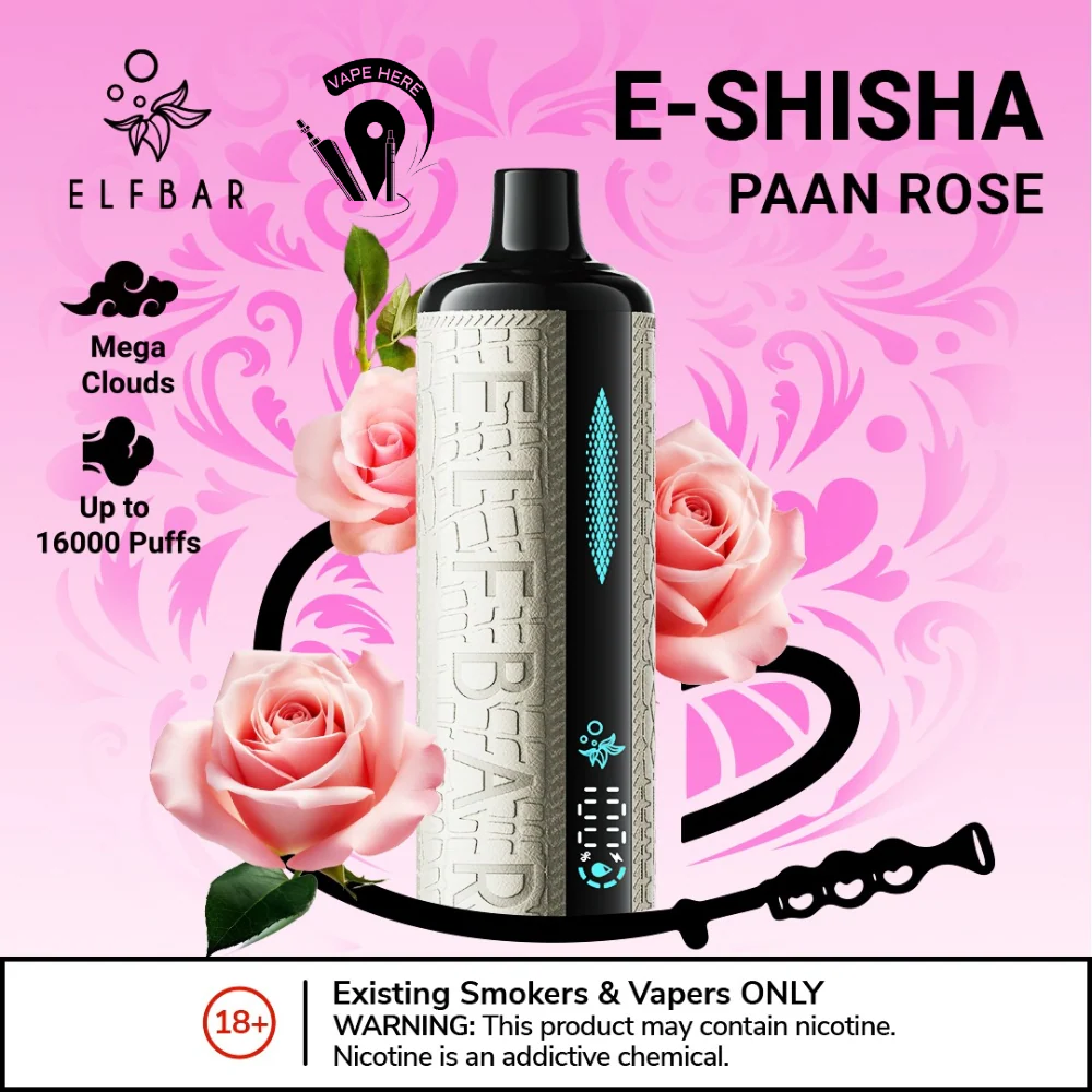 ELFBAR E-Shisha 16000 PUFFS DISPOSABLE VAPE Ultimate DTL Experience - Image 7