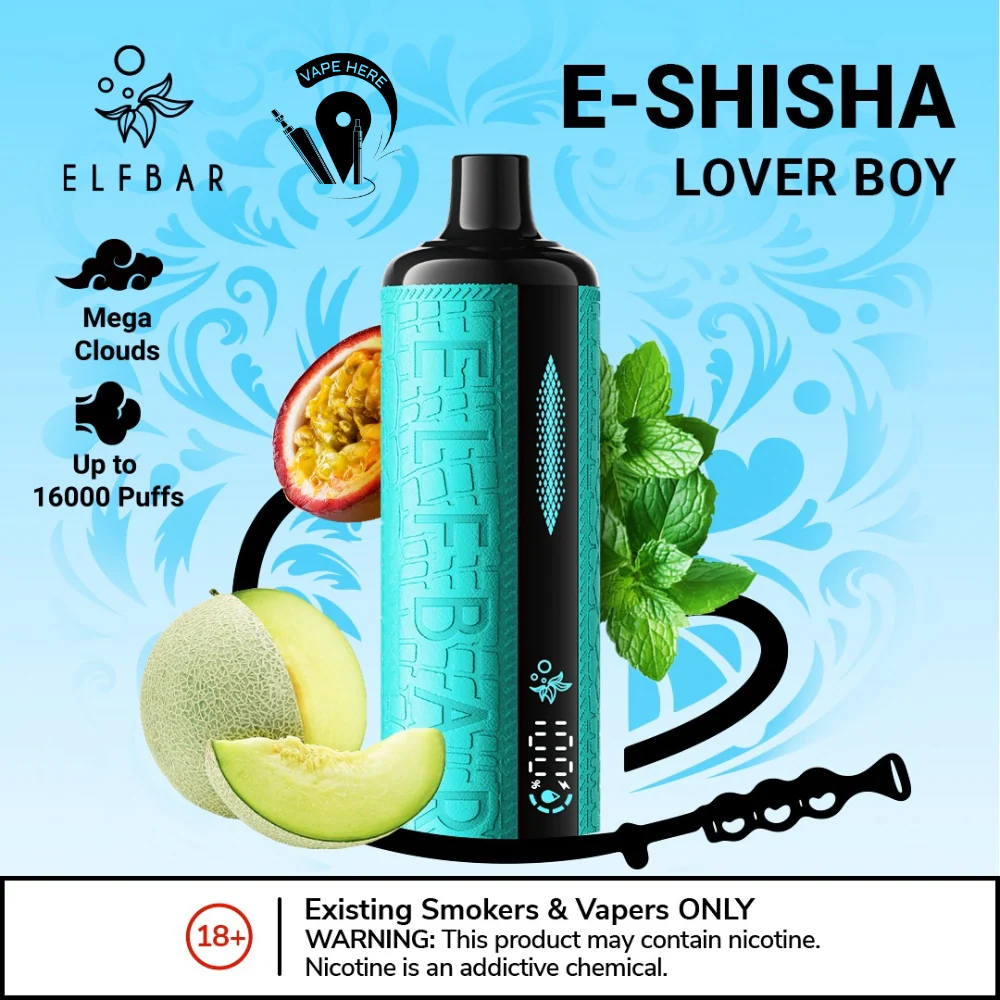 ELFBAR E-Shisha 16000 PUFFS DISPOSABLE VAPE Ultimate DTL Experience - Image 9
