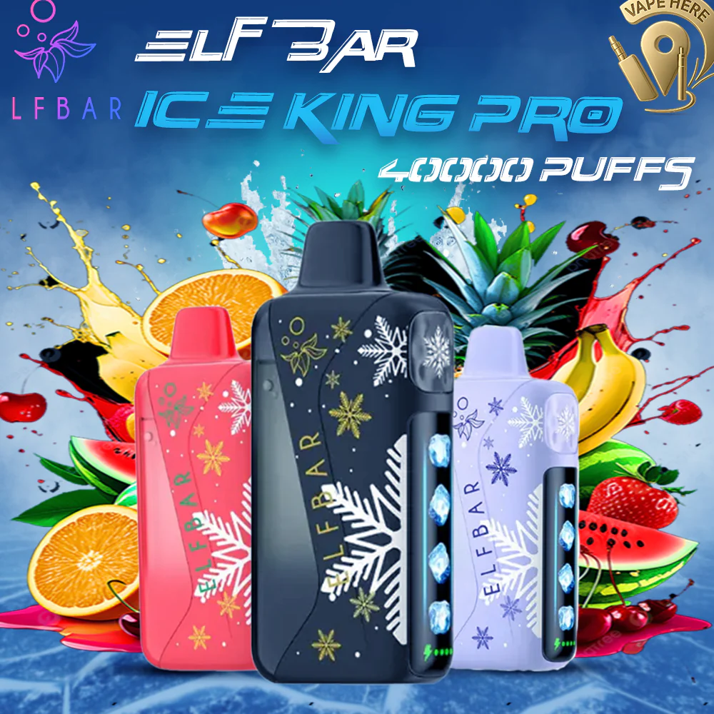 ELFBAR Ice King Pro 40K Disposable Vape Winter Edition