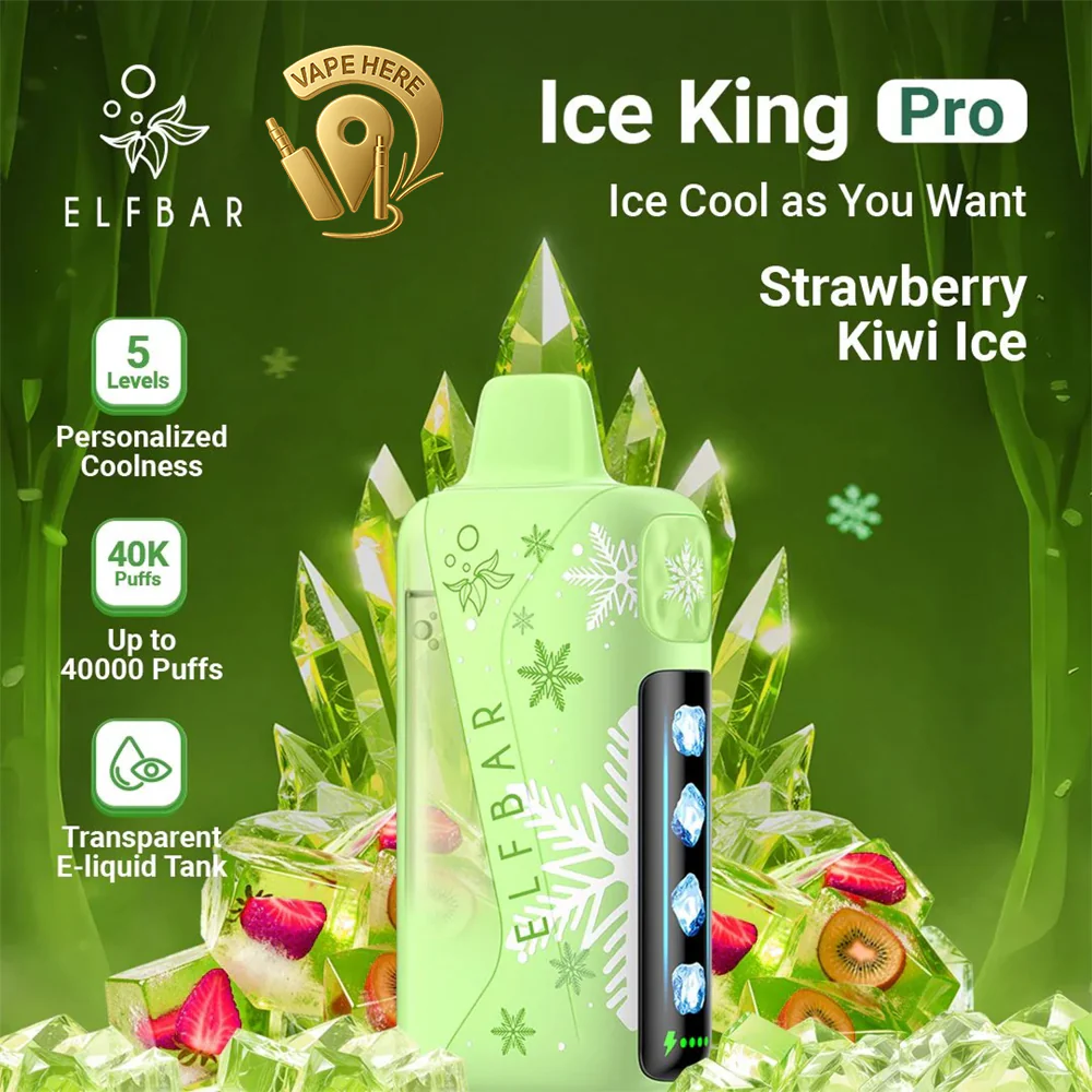 ELFBAR Ice King Pro 40K Disposable Vape Winter Edition - Image 10
