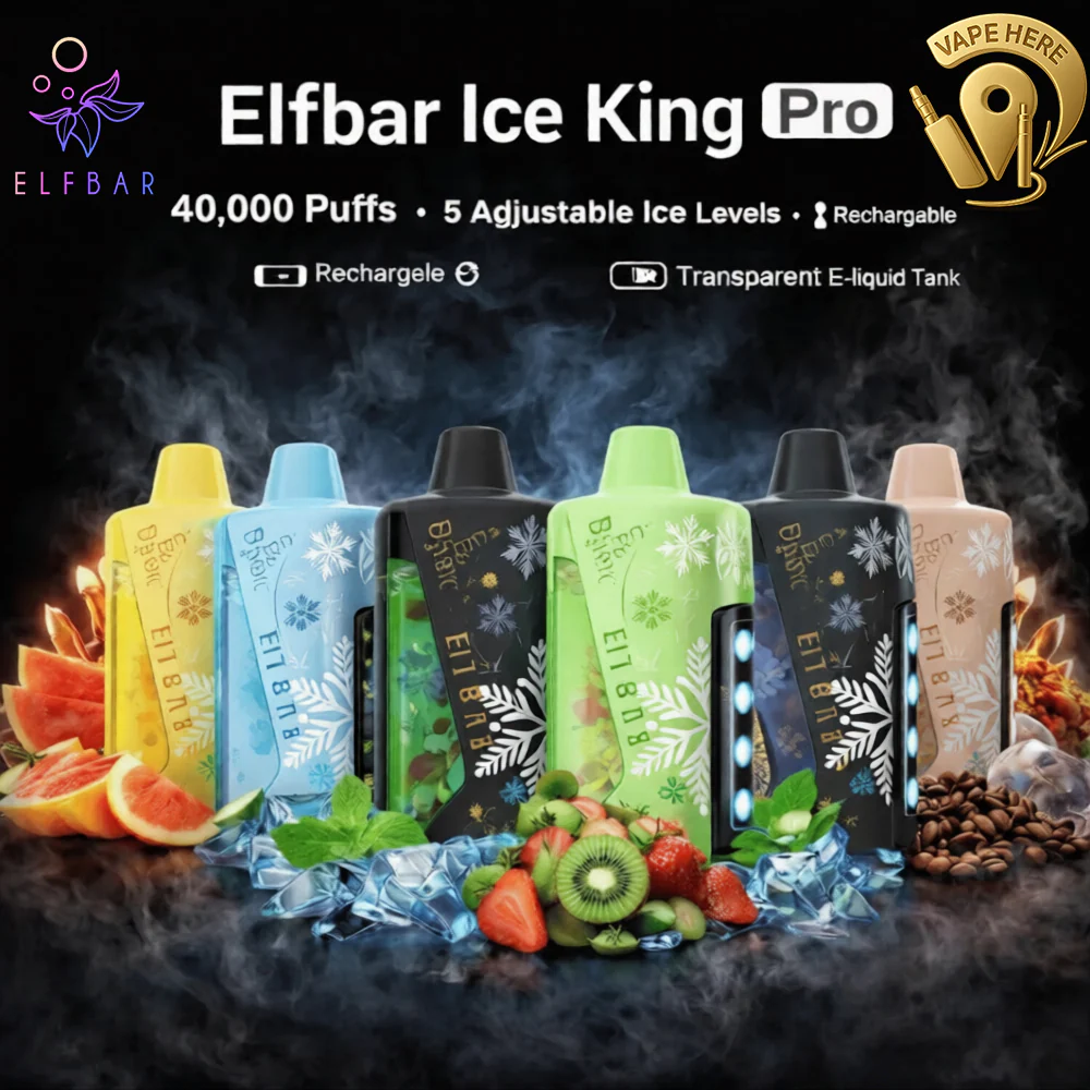 ELFBAR Ice King Pro 40K Disposable Vape Winter Edition - Image 2