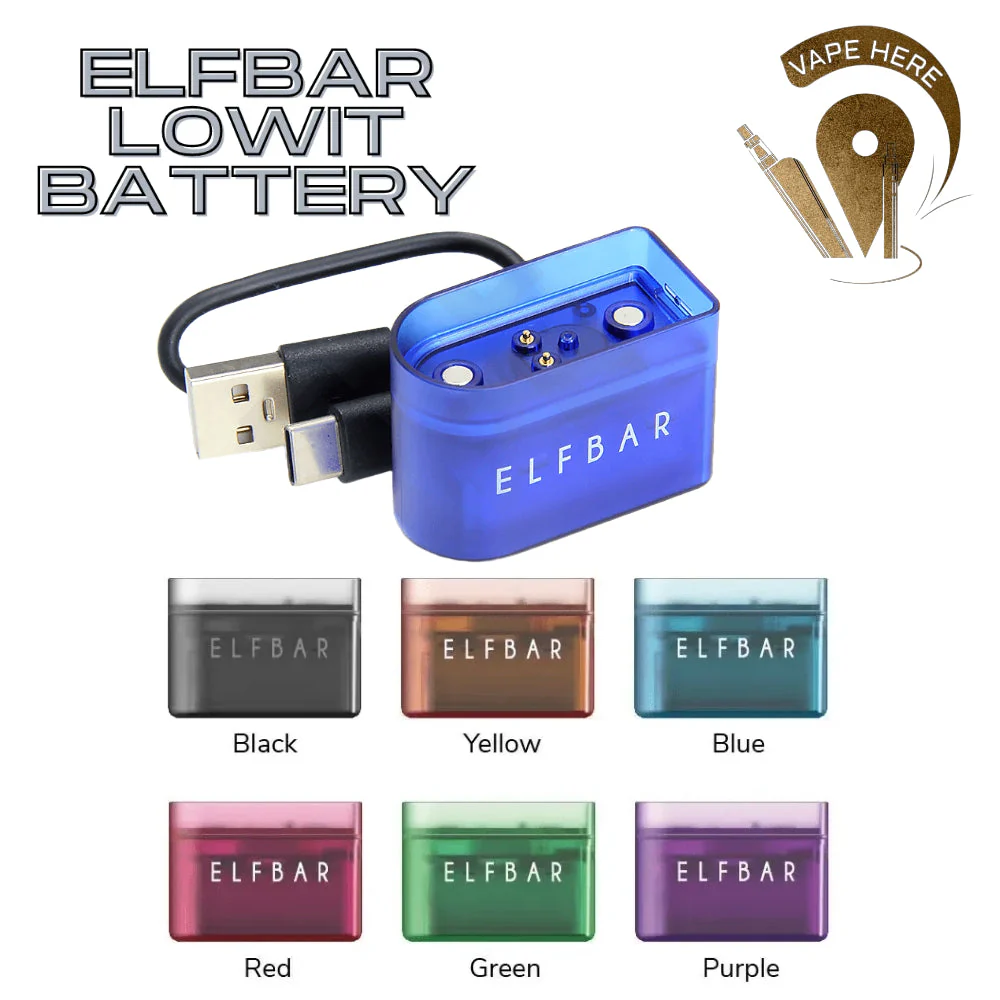 ELFBAR LOWIT BATTERY 500MAH