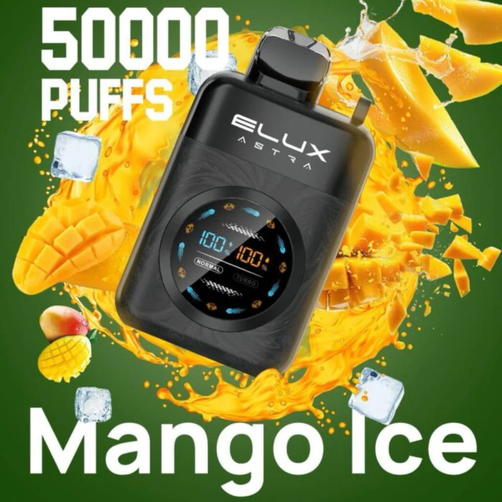 ELUX ASTRA 50K PUFFS DISPOSABLE VAPE with Turbo Mode - Image 4