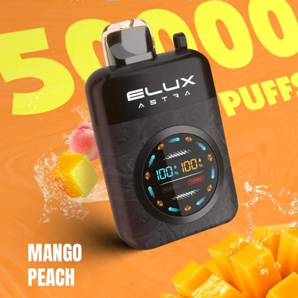 ELUX ASTRA 50K PUFFS DISPOSABLE VAPE with Turbo Mode - Image 7