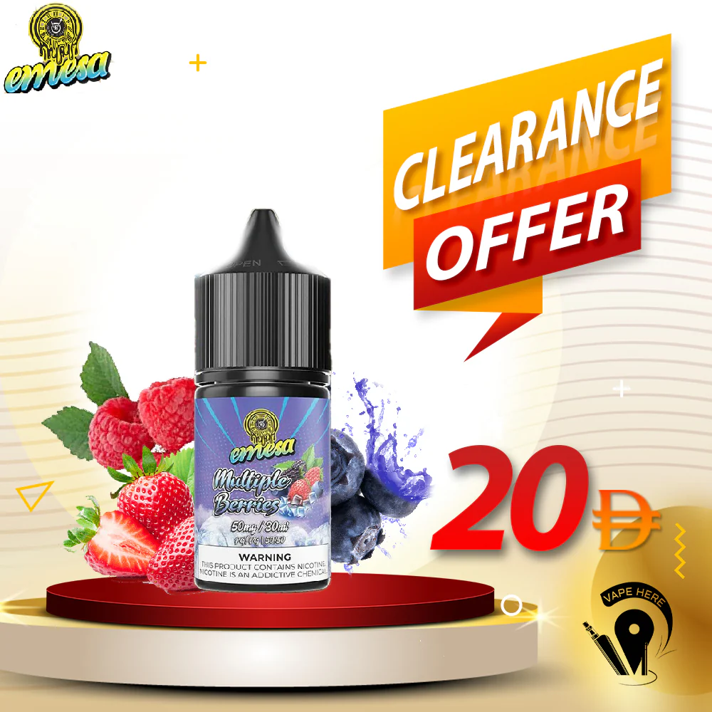 EMESA MULTIPLE BERRIES SALTNIC 30ML - Image 2