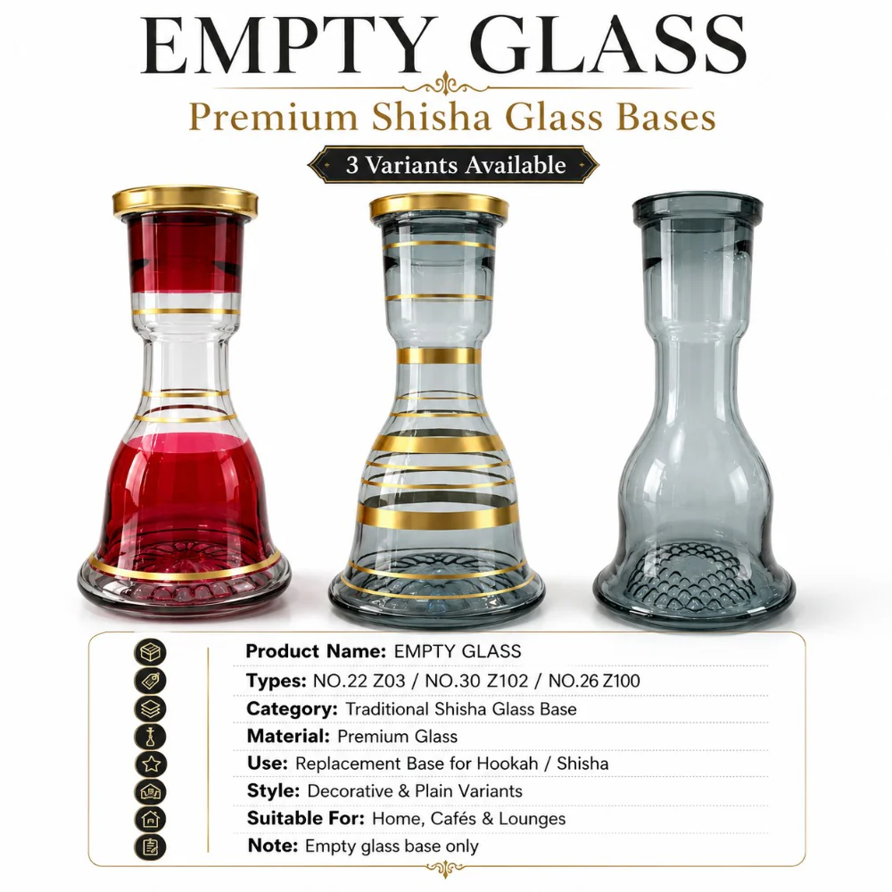 EMPTY GLASS – Premium Replacement Glass Base