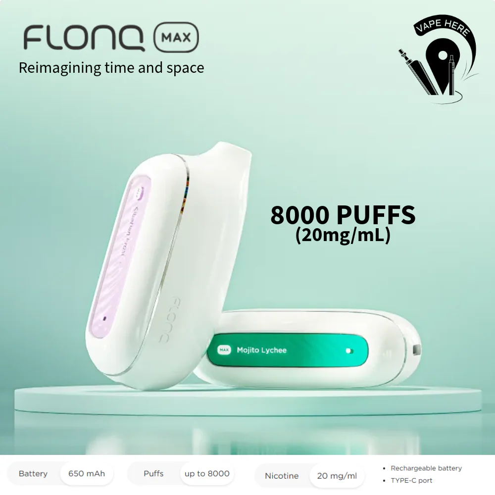 Flonq Max 8000 Puffs Disposable Vape