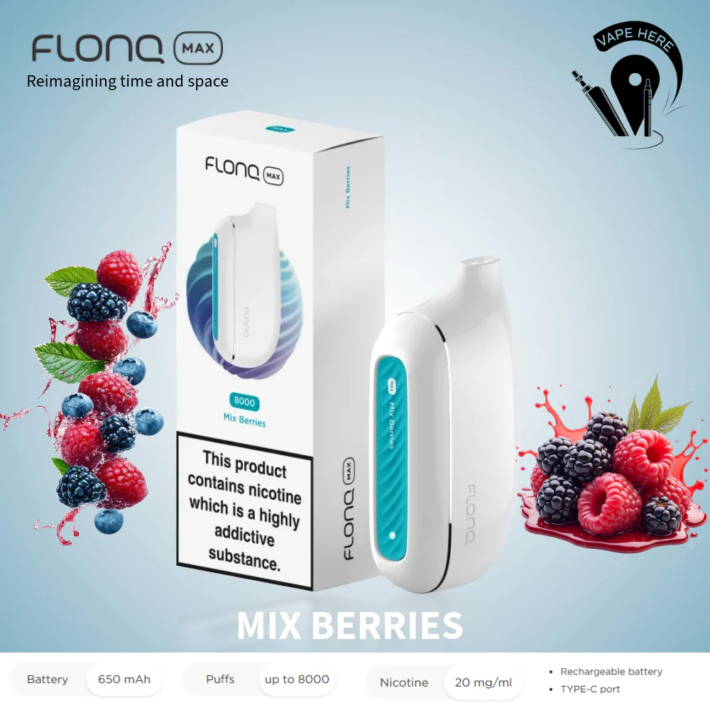 Flonq Max 8000 Puffs Disposable Vape - Image 2