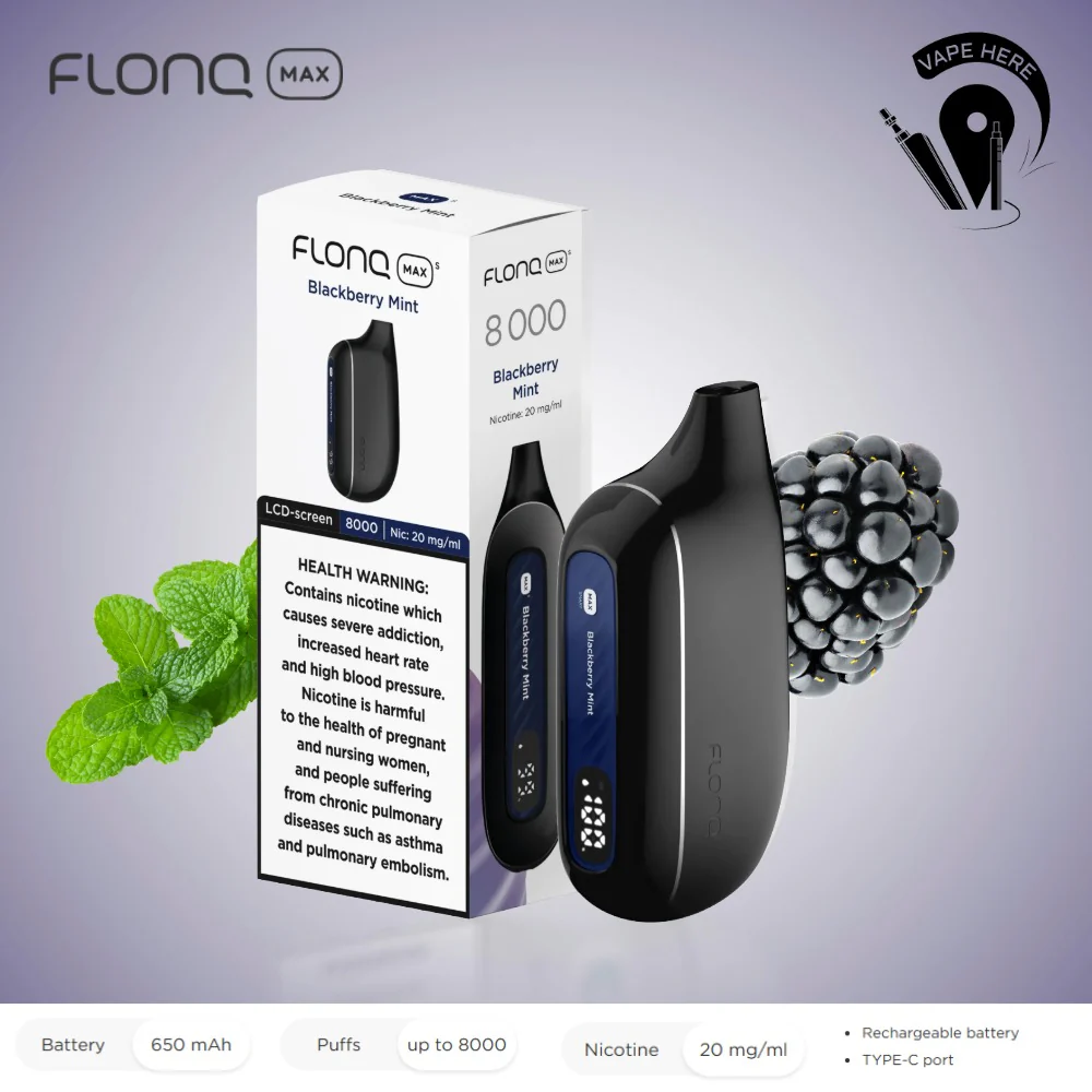 Flonq Max 8000 Puffs Disposable Vape - Image 7