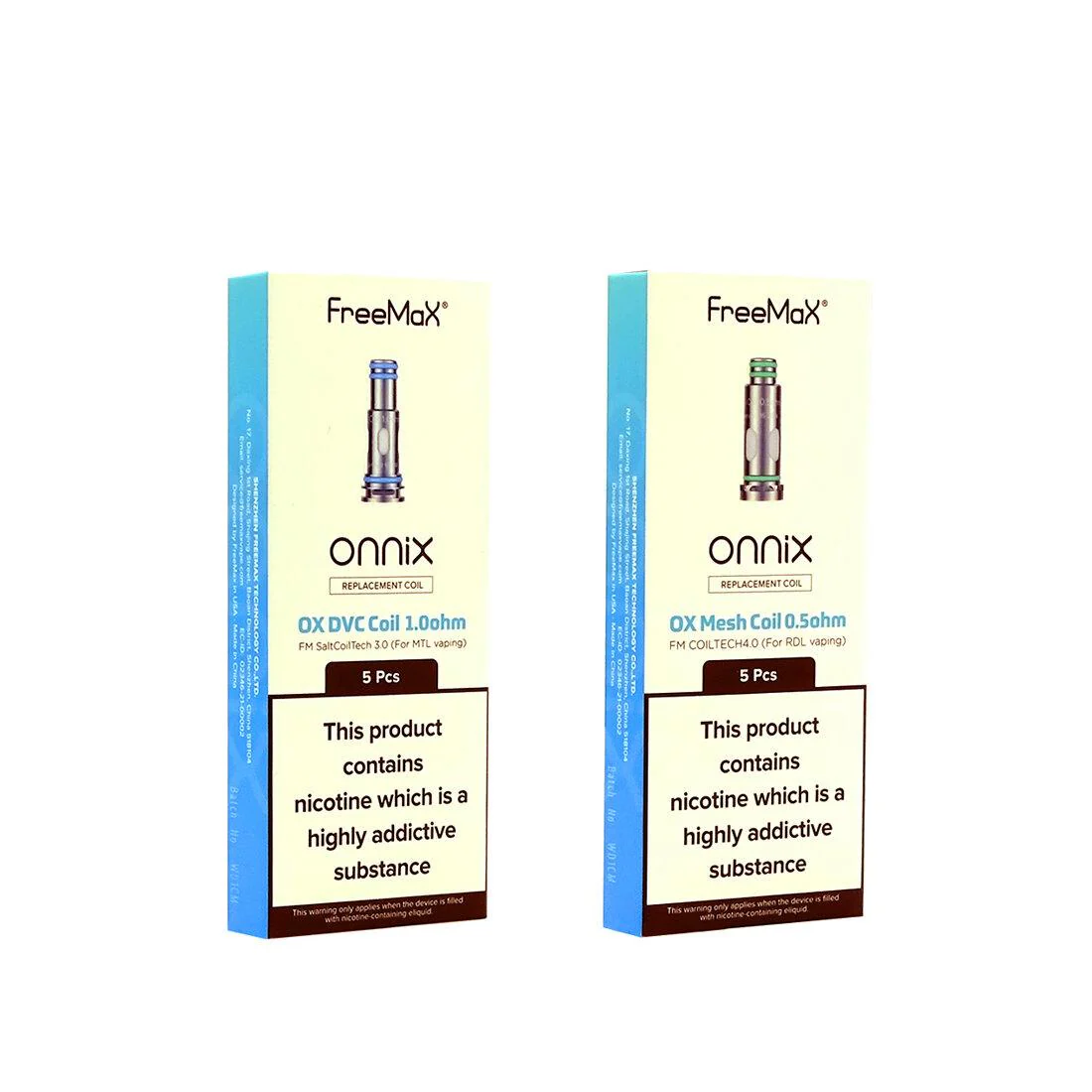 FREEMAX ONNIX REPLACEMENT COILS - 5PCS./PACK (Clearance Offer) - Image 4