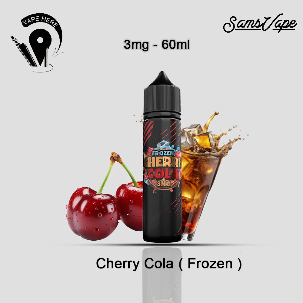 Frozen Cherry Cola E-Liquid By Sam Vapes - Image 3