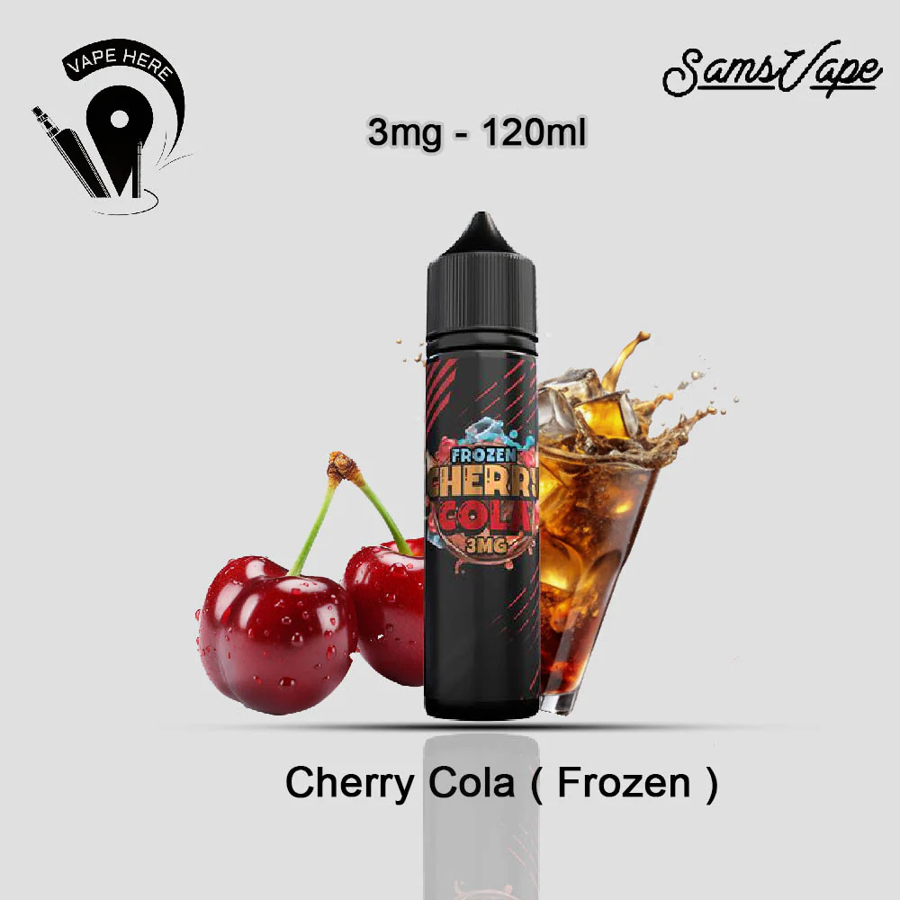 Frozen Cherry Cola E-Liquid By Sam Vapes - Image 4