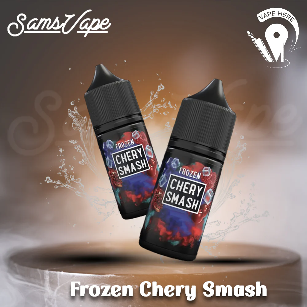 Frozen Cherry Smash Saltnic By Sam Vapes - Image 2