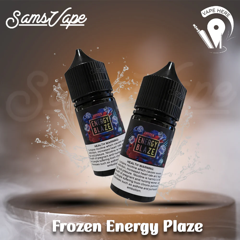 FROZEN ENERGY BLAZE SALT NIC - SAMS VAPES - Image 2