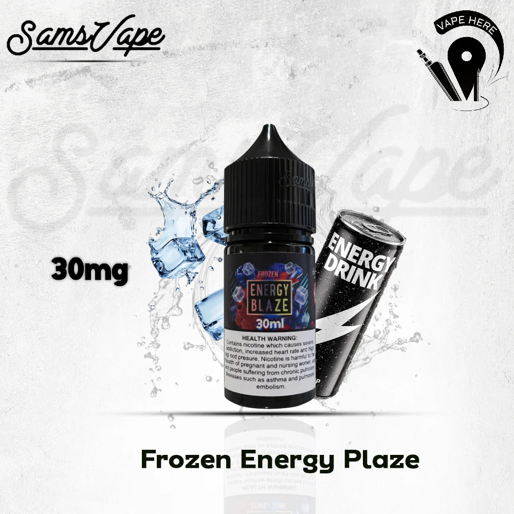 FROZEN ENERGY BLAZE SALT NIC - SAMS VAPES - Image 3