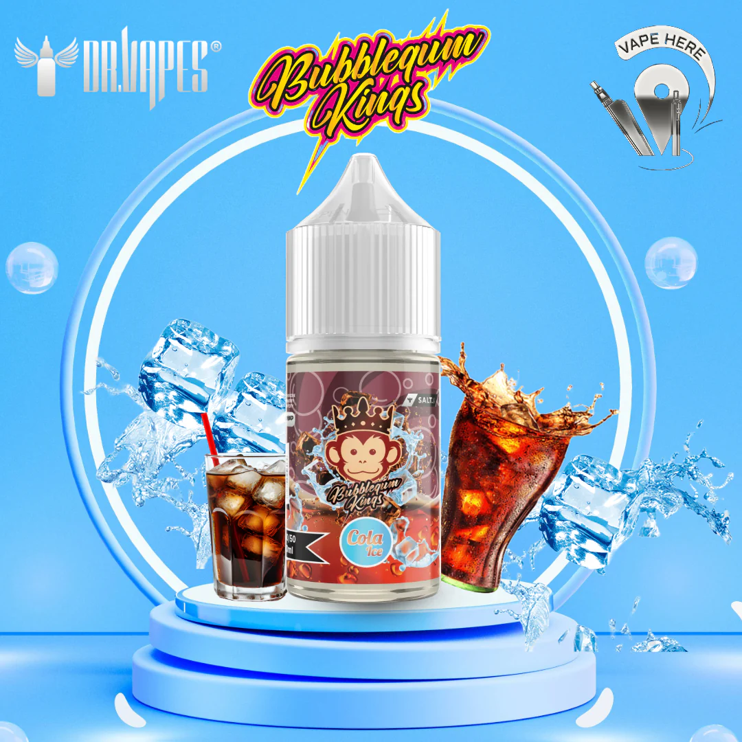 Bubblegum Kings Cola Ice 30ml Saltnic By Dr Vapes