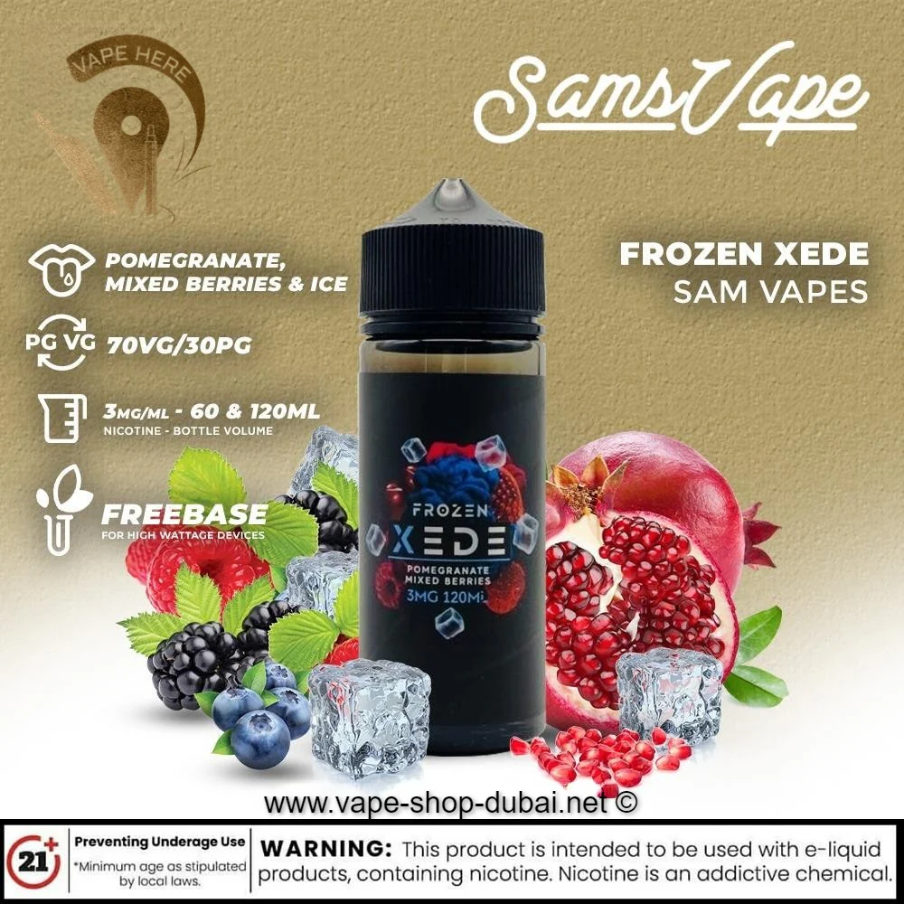 Frozen Xede Ejuice 60ml by Sam Vapes