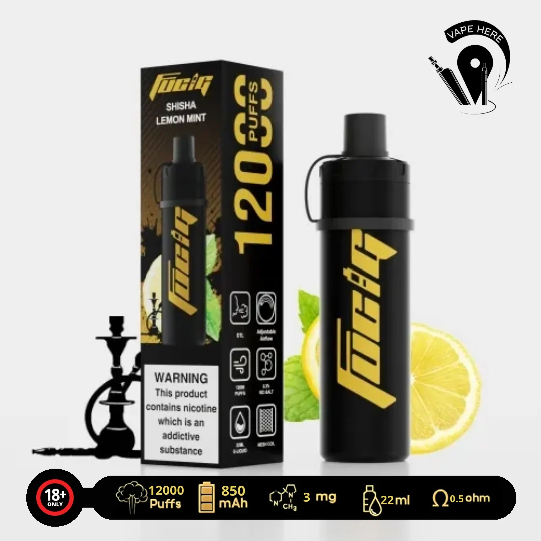 FUCIG SHISHA C12000 PUFFS DISPOSABLE VAPE - Image 14