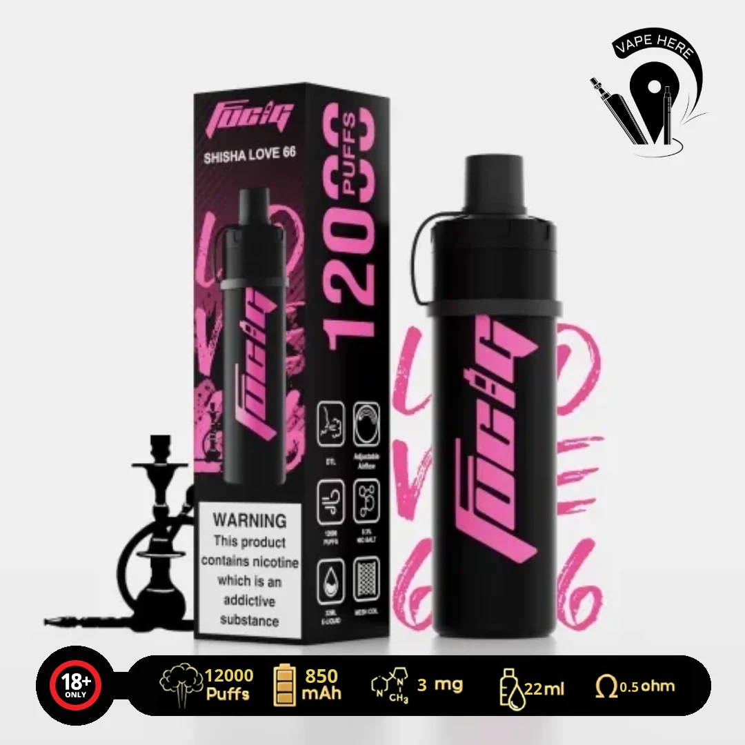 FUCIG SHISHA C12000 PUFFS DISPOSABLE VAPE - Image 18