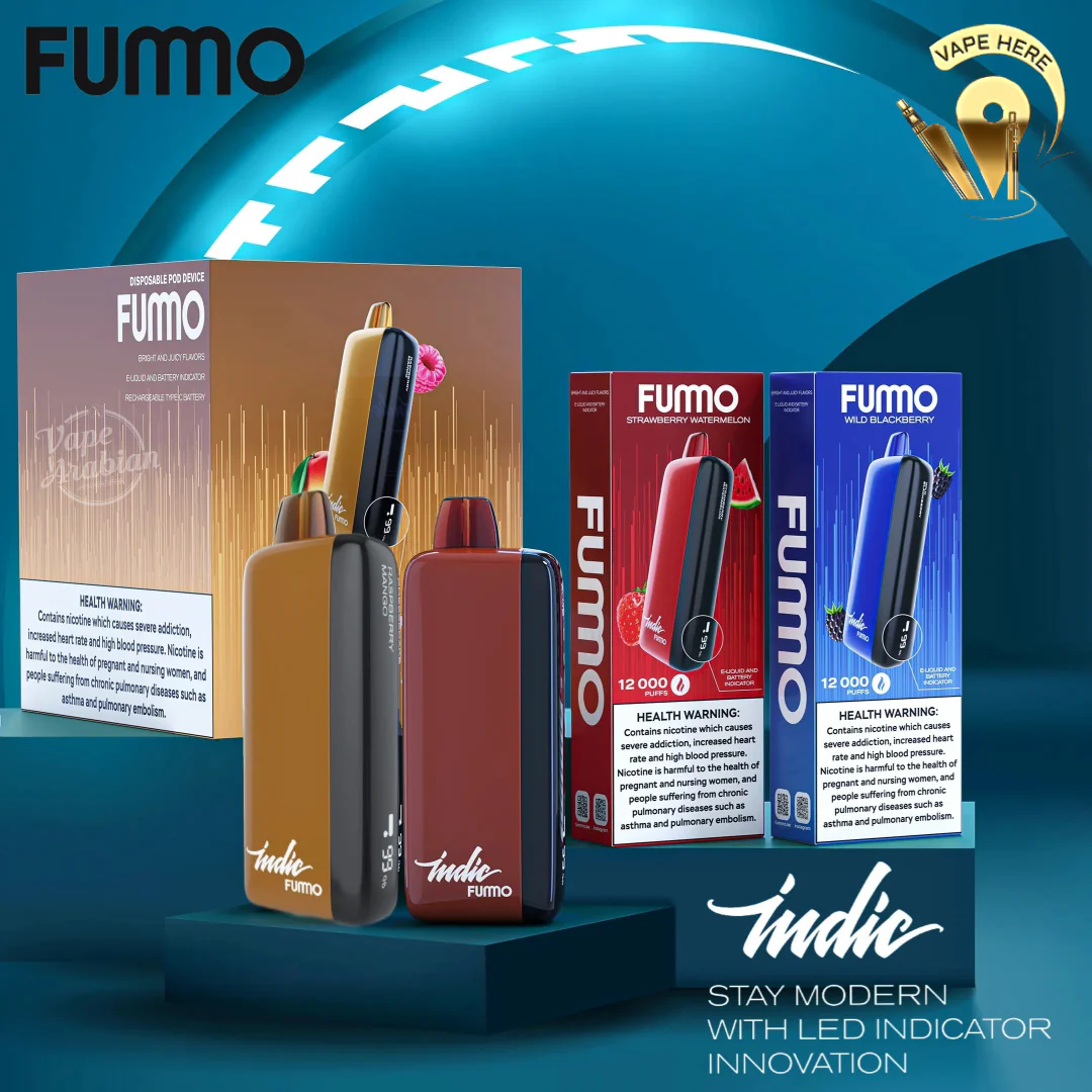 Fummo Indic 12000 Puffs Disposable Vape - Image 3