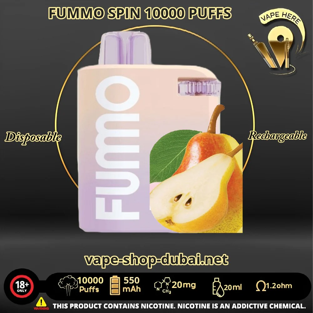 FUMMO SPIN 10000 PUFFS 20 MG DISPOSABLE VAPE - Image 20