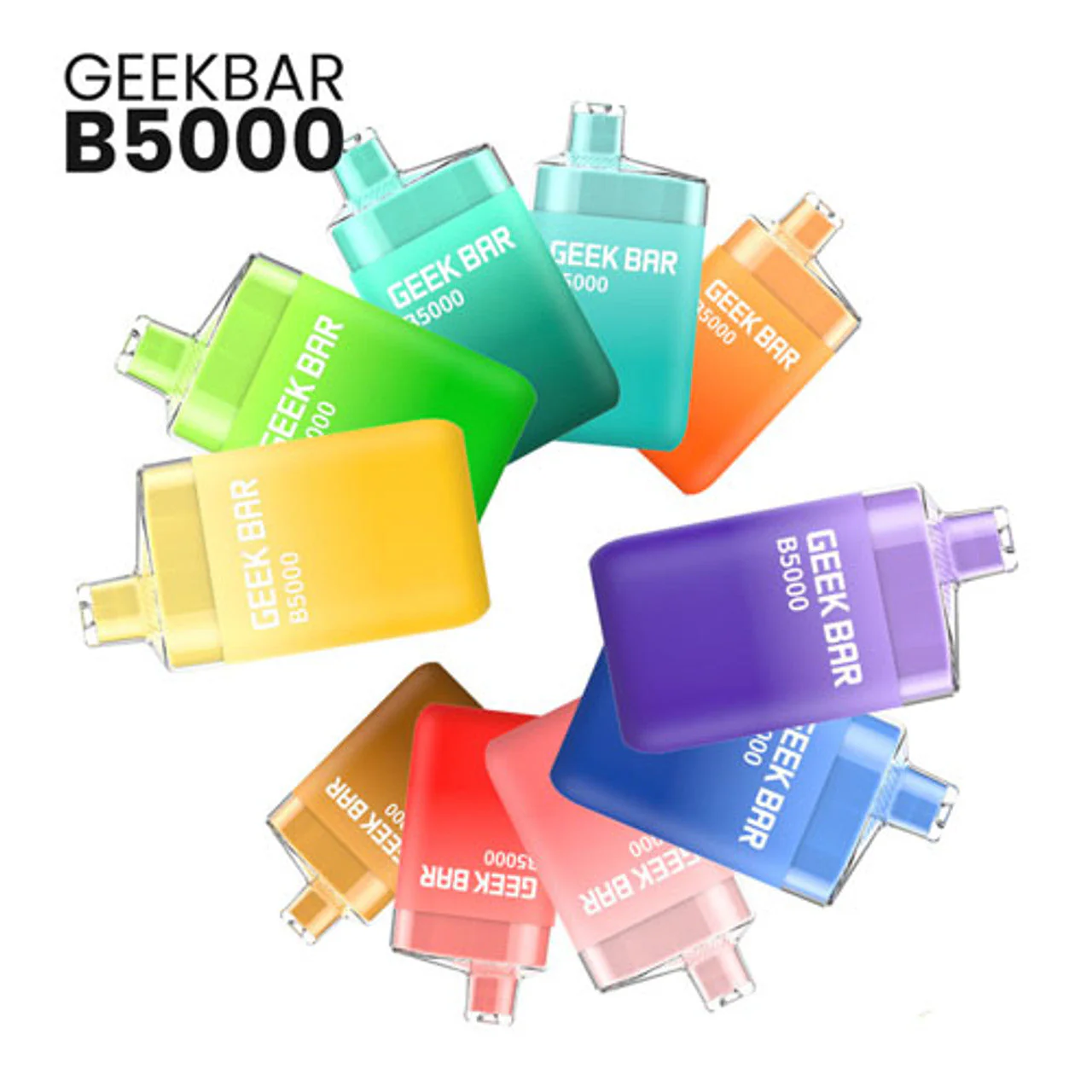 Geek Bar B5000 Rechargeable Disposable ( 0 ,20,50 mg) 5000 Puffs - Image 7
