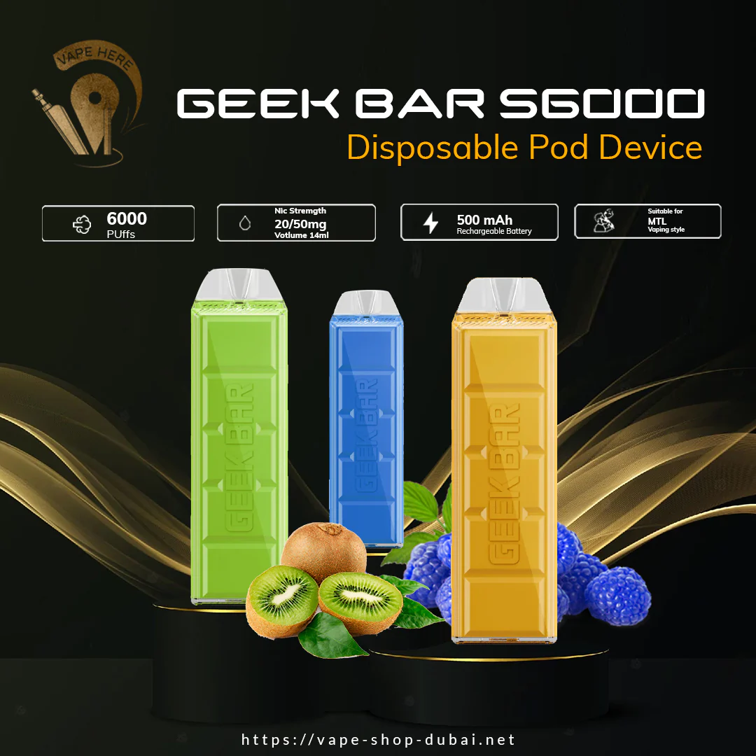 Geek Bar S6000 Disposable Pod Device - Image 3