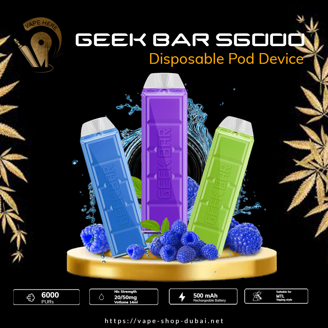 Geek Bar S6000 Disposable Pod Device - Image 5