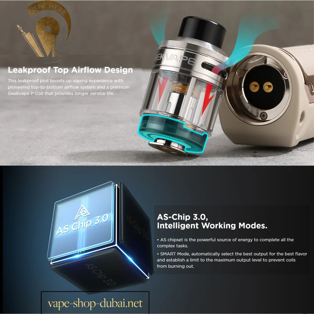 GEEKVAPE E100 AEGIS ETENO KIT - Image 3