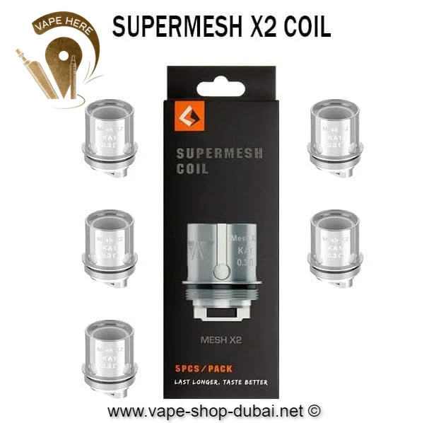 GEEKVAPE Super Mesh X2 0.3ohm (Clearance Offer)
