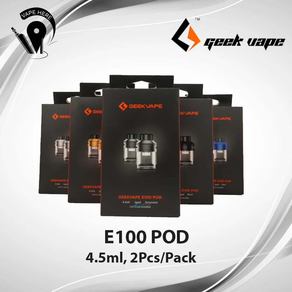GEEKVAPE E100 & E100I REPLACEMENT POD 4.5ML