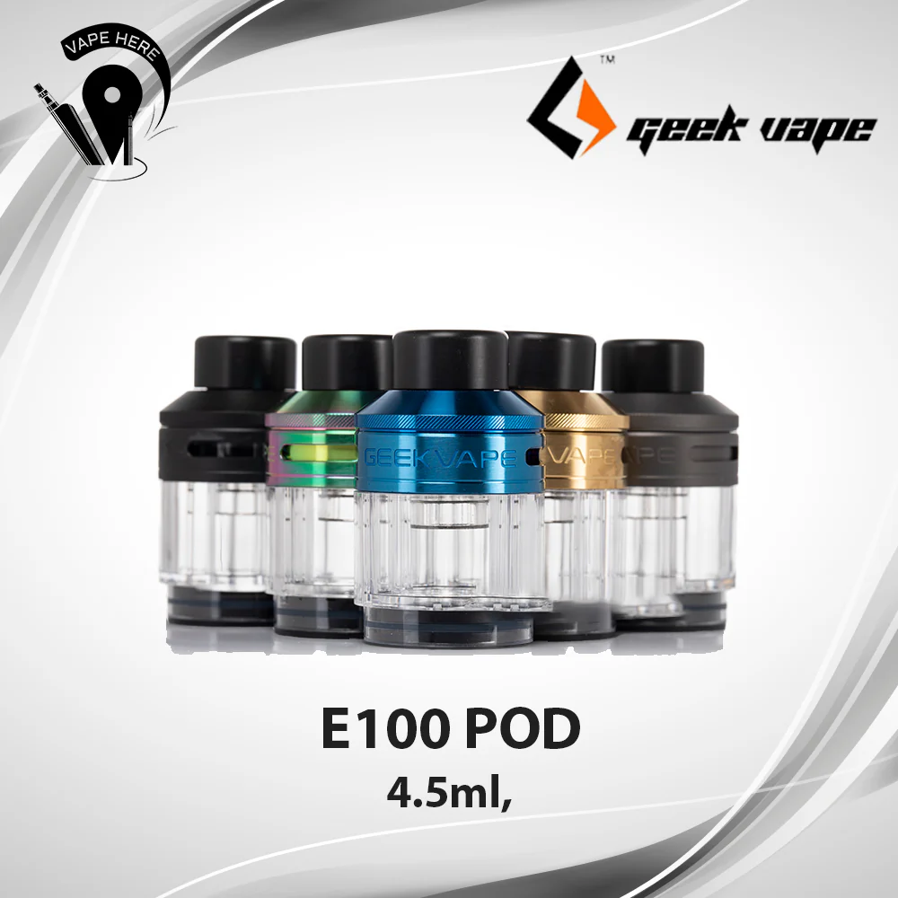 GEEKVAPE E100 & E100I REPLACEMENT POD 4.5ML - Image 2