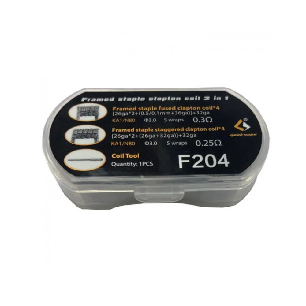 GEEKVAPE F204 FUSED CLAPTON 2 IN 1 PREBUILT COILS - Image 5