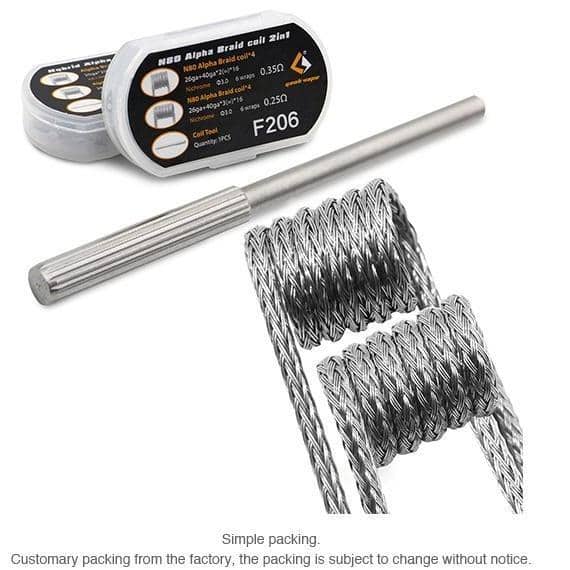 GEEKVAPE F206 N80 ALPHA BRAID 2 IN 1 PREBUILT COILS - Image 5