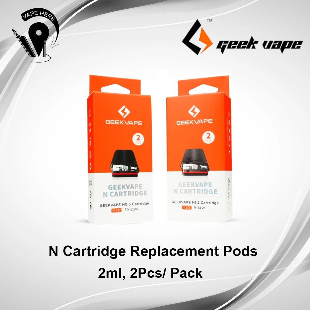 Geekvape N Cartridge Replacement Pods 2pcs/pack