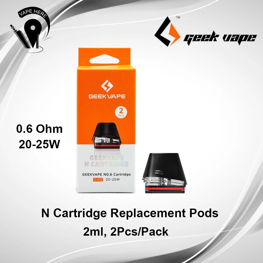 Geekvape N Cartridge Replacement Pods 2pcs/pack - Image 3