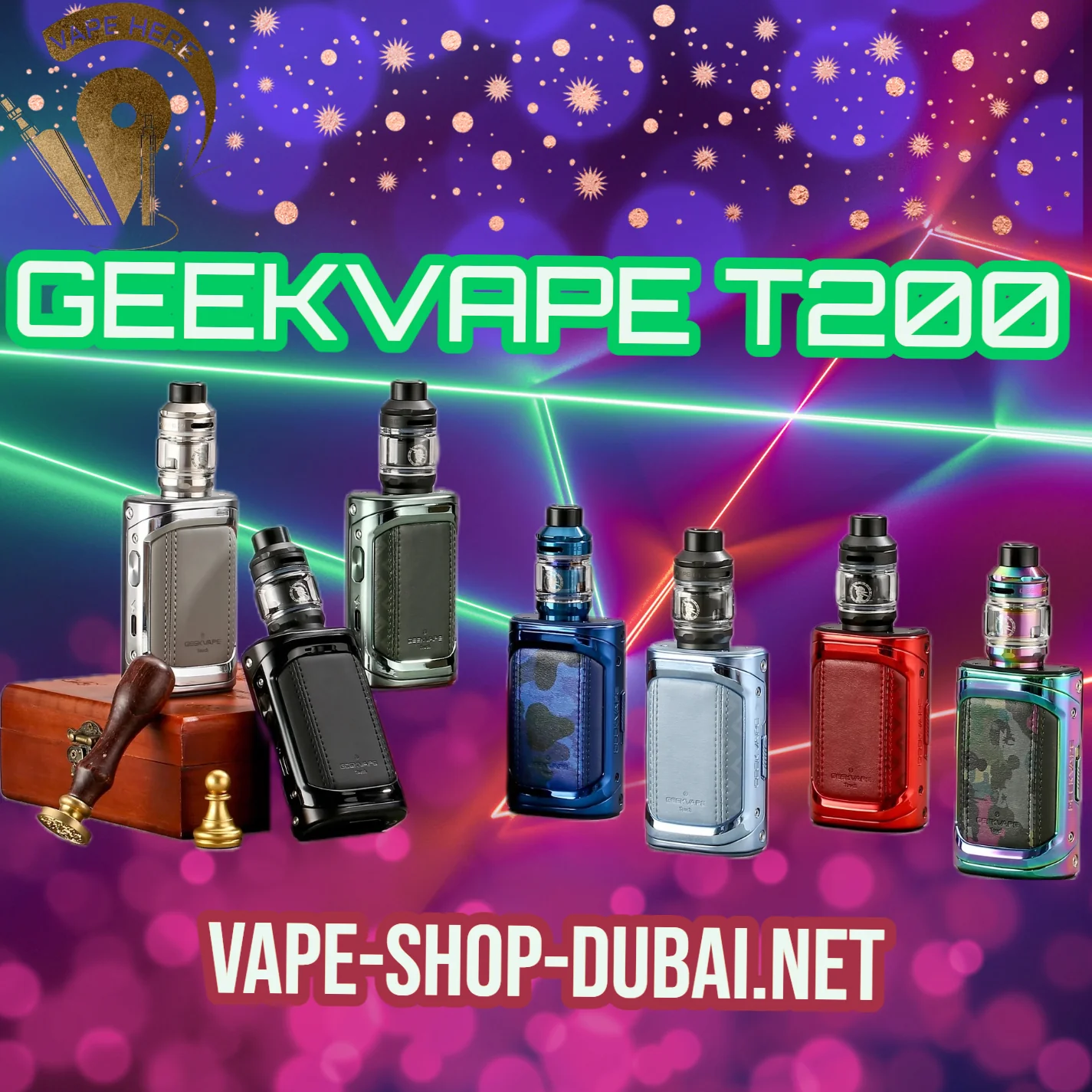 GEEKVAPE T200 (Aegis Touch) STARTER KIT 200W