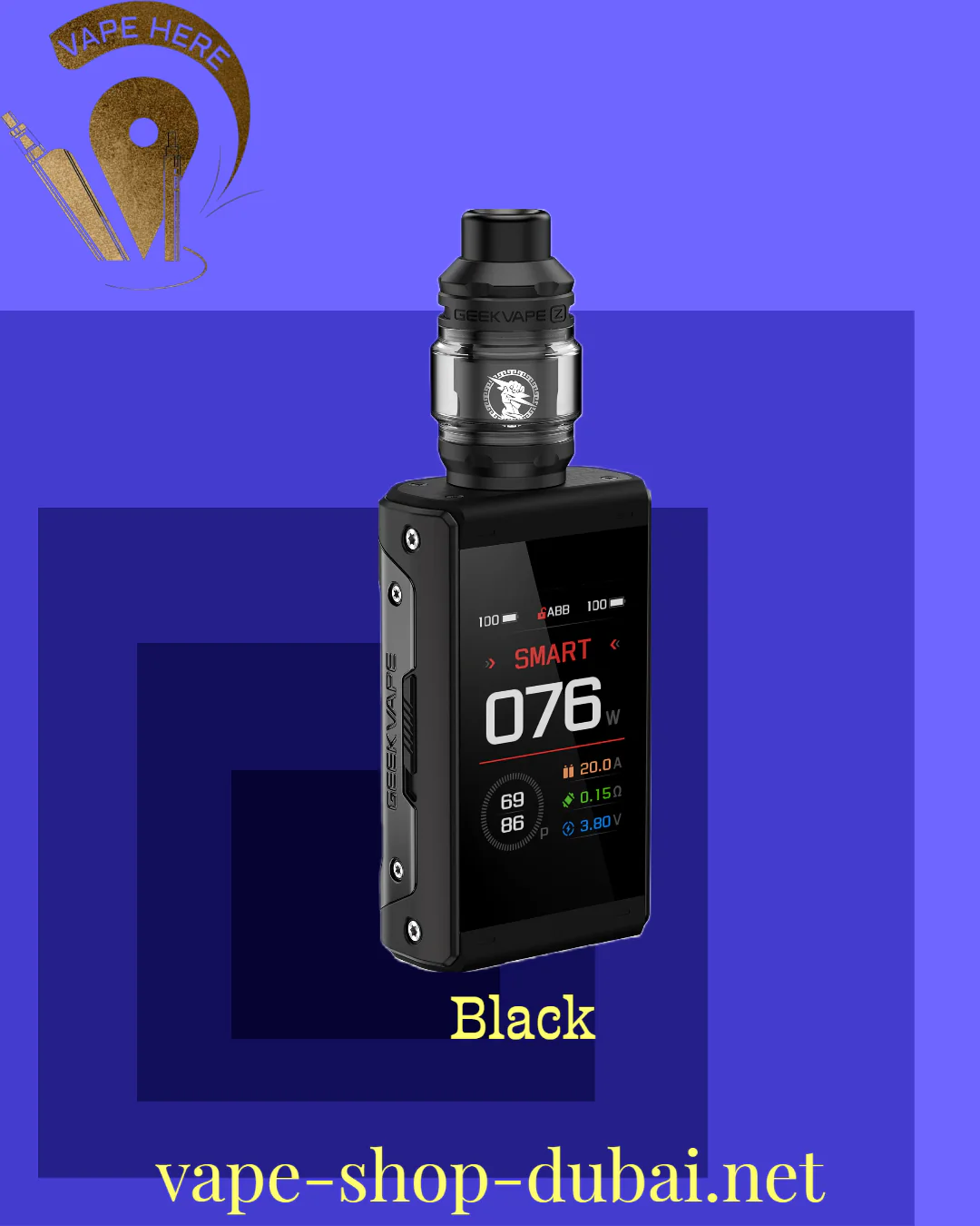 GEEKVAPE T200 (Aegis Touch) STARTER KIT 200W - Image 12