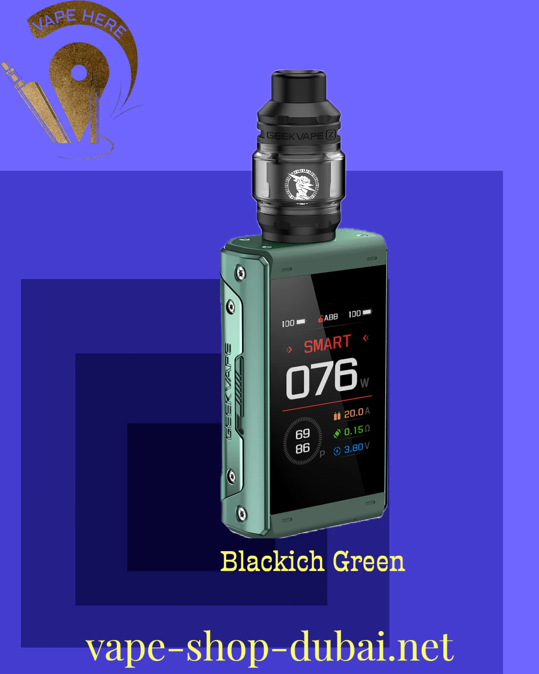 GEEKVAPE T200 (Aegis Touch) STARTER KIT 200W - Image 13
