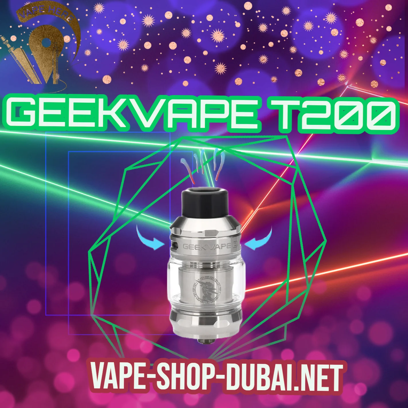 GEEKVAPE T200 (Aegis Touch) STARTER KIT 200W - Image 5